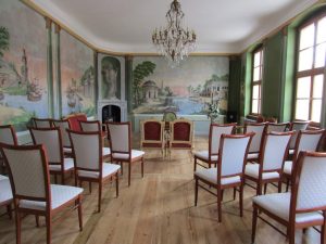 Goethezimmer als Trausaal in der Alten Posthalterei