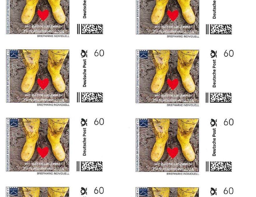 Siegburger Briefmarkenfreunde helfen Flutopfern