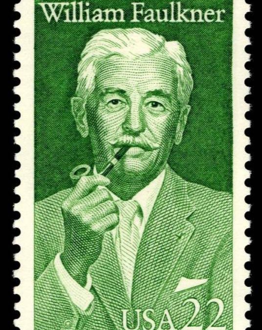 William Faulkner. Der Autor bei der Post