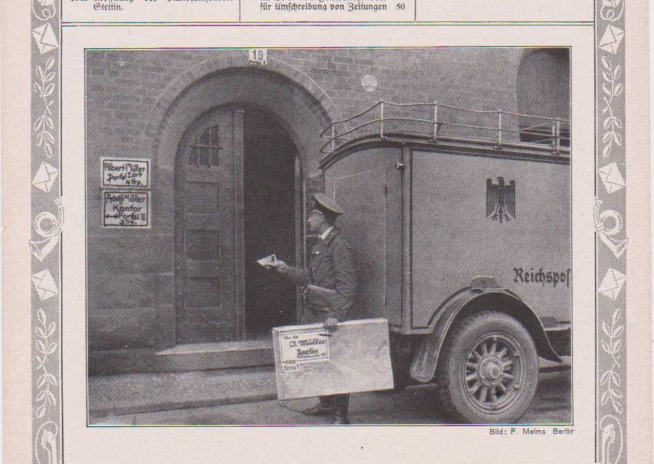 18. Dezember 1930 – Genaue Anschrift unerläßlich!