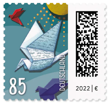 Welt der Briefe. Die neue Briefmarken-Dauerserie der Post
