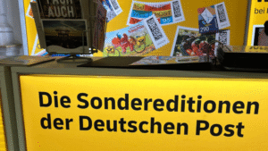 Der Stand des Post-Event-Teams in Berlin