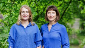 Porträtfoto von Gesine Last und Katja Weber