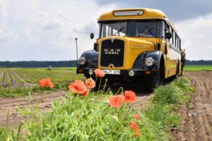 KraftpostbusMAN 630 des Museum für Kommunikation im Knoblauchsland