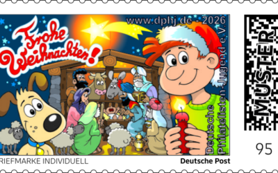 Die DPhJ-Weihnachtsmarke 2026!